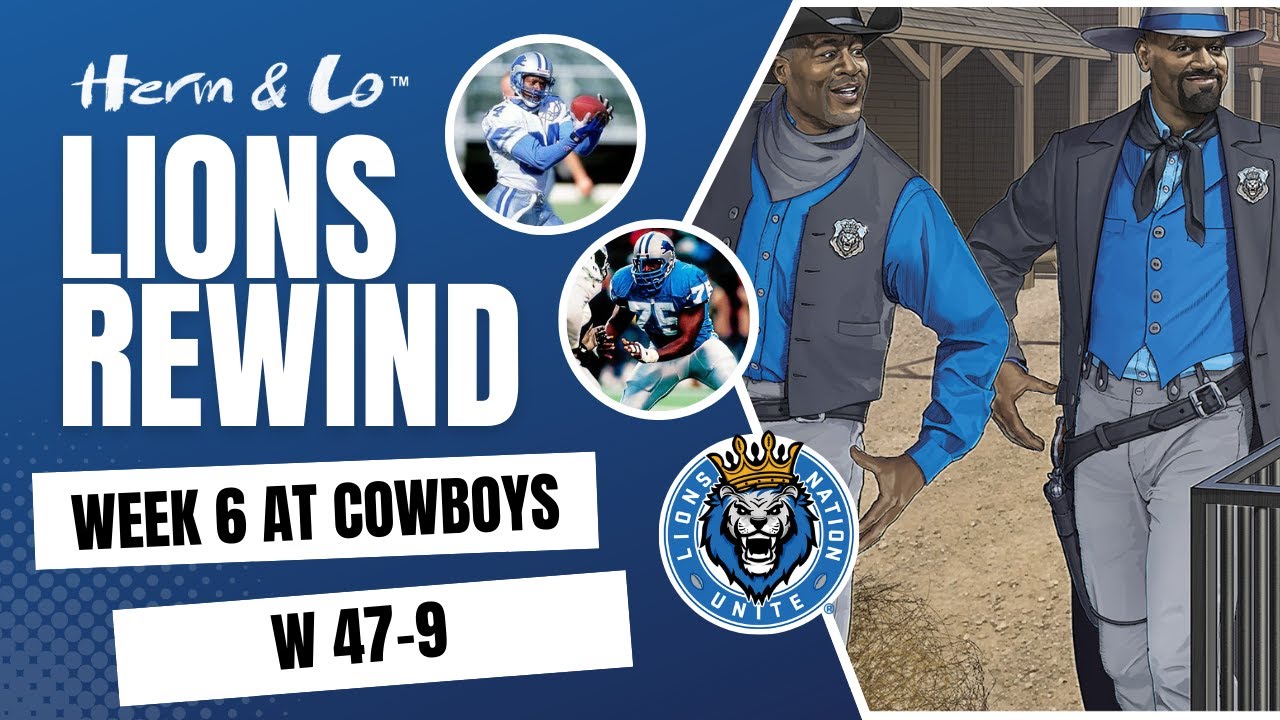 Lions at Cowboys Reaction: Herman Moore and Lomas Brown Talk Lions Win, State of the Team Lions at Cowboys Reaction: Herman Moore and Lomas Brown Talk Lions Win, State of the Team