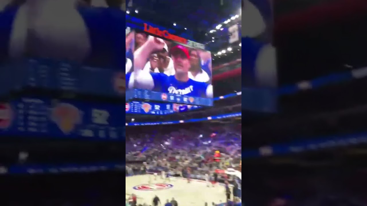 Detroit Lions’ Dan Campbell gets standing ovation at Detroit Pistons NBA playoff Game 4 Detroit Lions’ Dan Campbell gets standing ovation at Detroit Pistons NBA playoff Game 4
