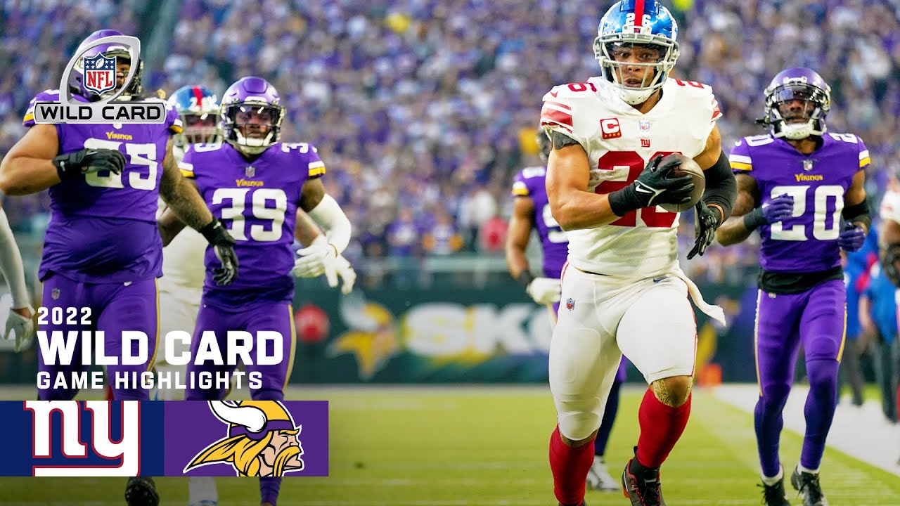 New York Giants vs. Minnesota Vikings | 2022 Super Wild Card Weekend Game Highlights New York Giants vs. Minnesota Vikings | 2022 Super Wild Card Weekend Game Highlights