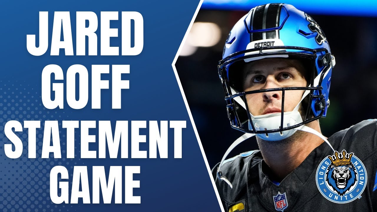 Jared Goff and the Detroit Lions Make History! Jared Goff and the Detroit Lions Make History!