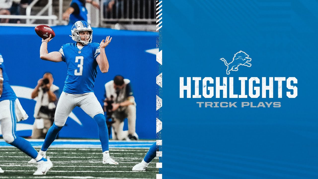 Top Trick Plays – 2022 Season | Detroit Lions Top Trick Plays – 2022 Season | Detroit Lions