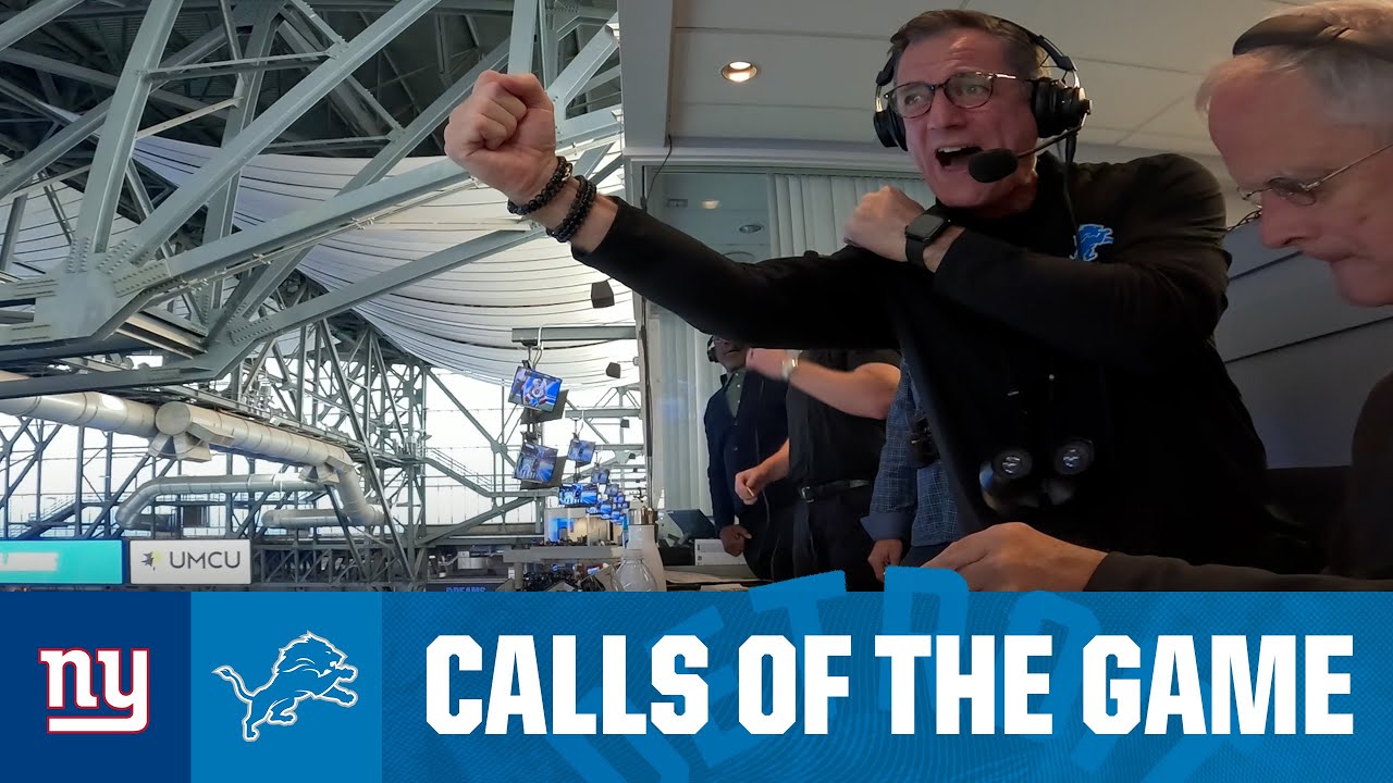 Calls of the Game: Jahmyr Gibbs fuels Detroit’s COMEBACK WIN against New York | Lions vs. Giants Calls of the Game: Jahmyr Gibbs fuels Detroit’s COMEBACK WIN against New York | Lions vs. Giants