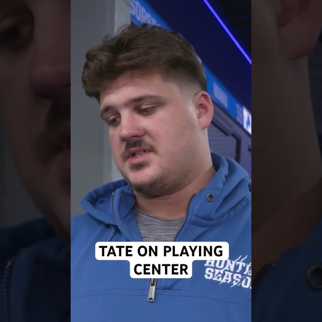 Tate Ratledge on potentially playing Center for the Detroit Lions. #onepride #lions Tate Ratledge on potentially playing Center for the Detroit Lions. #onepride #lions