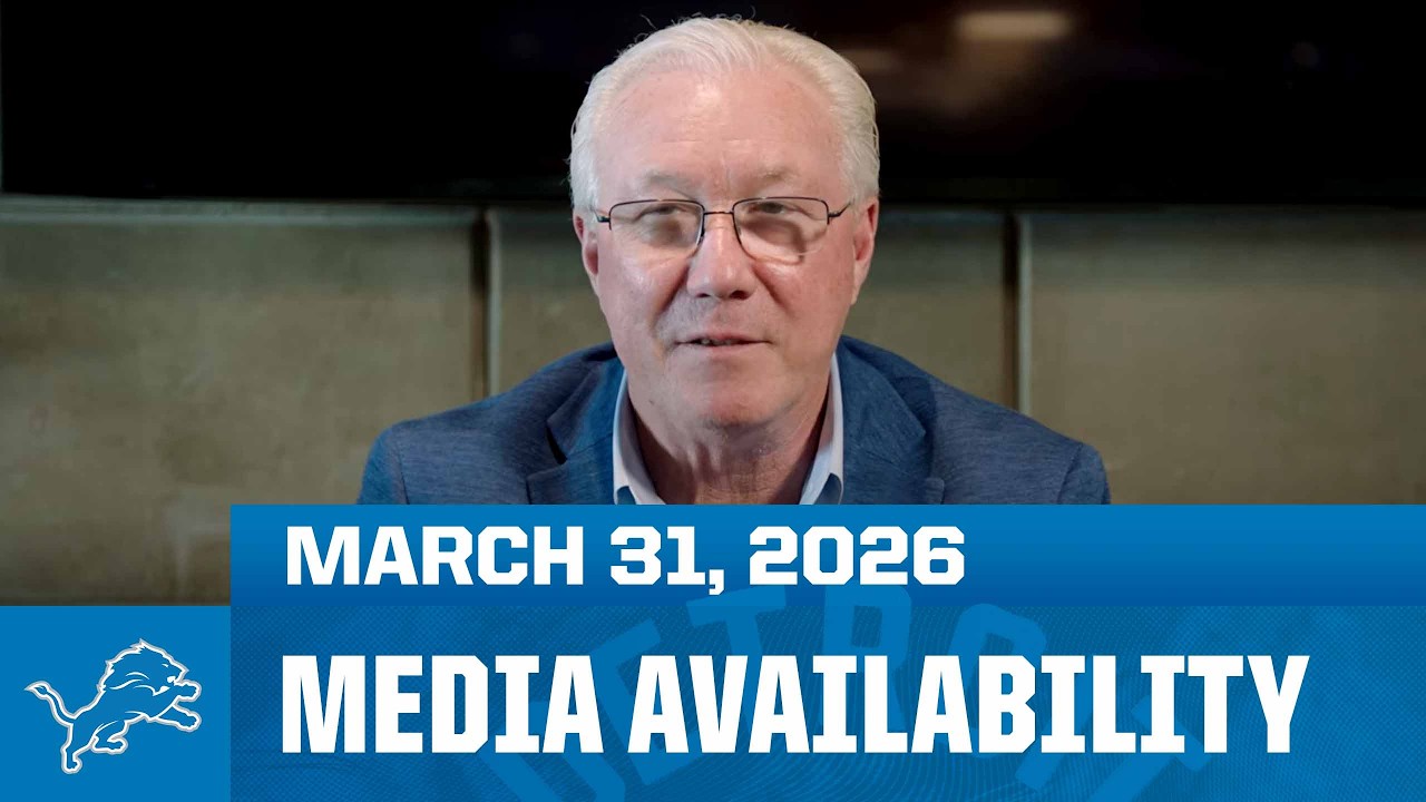 Rod Wood media availability at NFL League Meetings | Detroit Lions Rod Wood media availability at NFL League Meetings | Detroit Lions