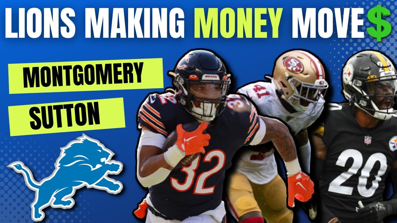 Brad Holmes Making MONEY moves: Lions Sign David Montgomery, Cameron Sutton, & Emmanuel Moseley Brad Holmes Making MONEY moves: Lions Sign David Montgomery, Cameron Sutton, & Emmanuel Moseley