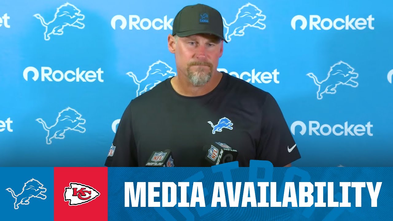 Dan Campbell postgame media availability | 2025 NFL Regular Season Week 6: Lions at Chiefs Dan Campbell postgame media availability | 2025 NFL Regular Season Week 6: Lions at Chiefs