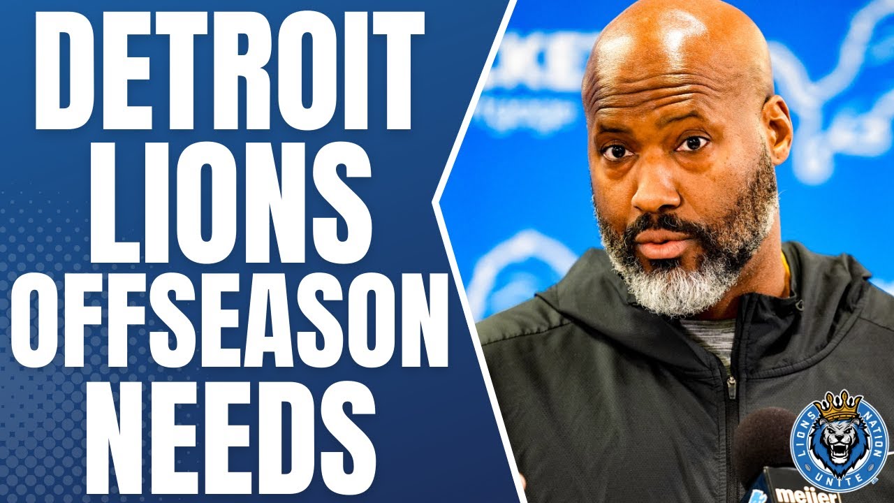 What do the Detroit Lions NEED to Address this Offseason? What do the Detroit Lions NEED to Address this Offseason?