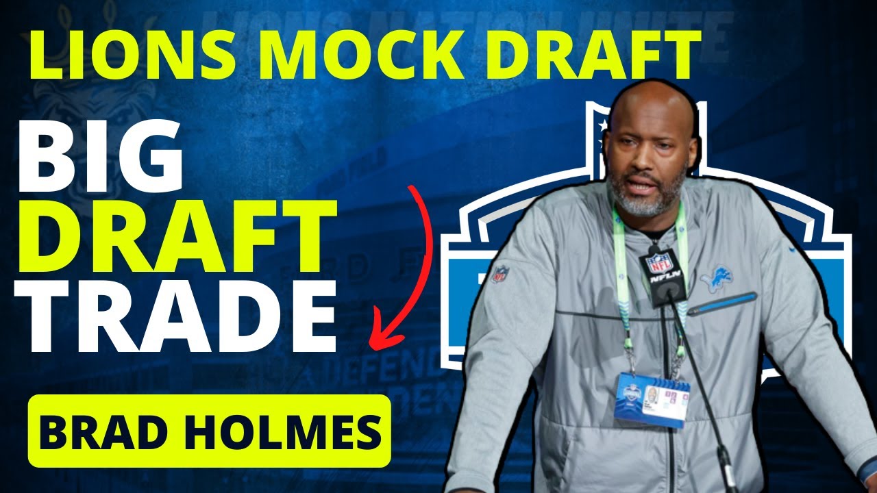 Detroit Lions Mock Draft: HUGE Trade With Washington Commanders Ft. Devon Witherspoon Detroit Lions Mock Draft: HUGE Trade With Washington Commanders Ft. Devon Witherspoon