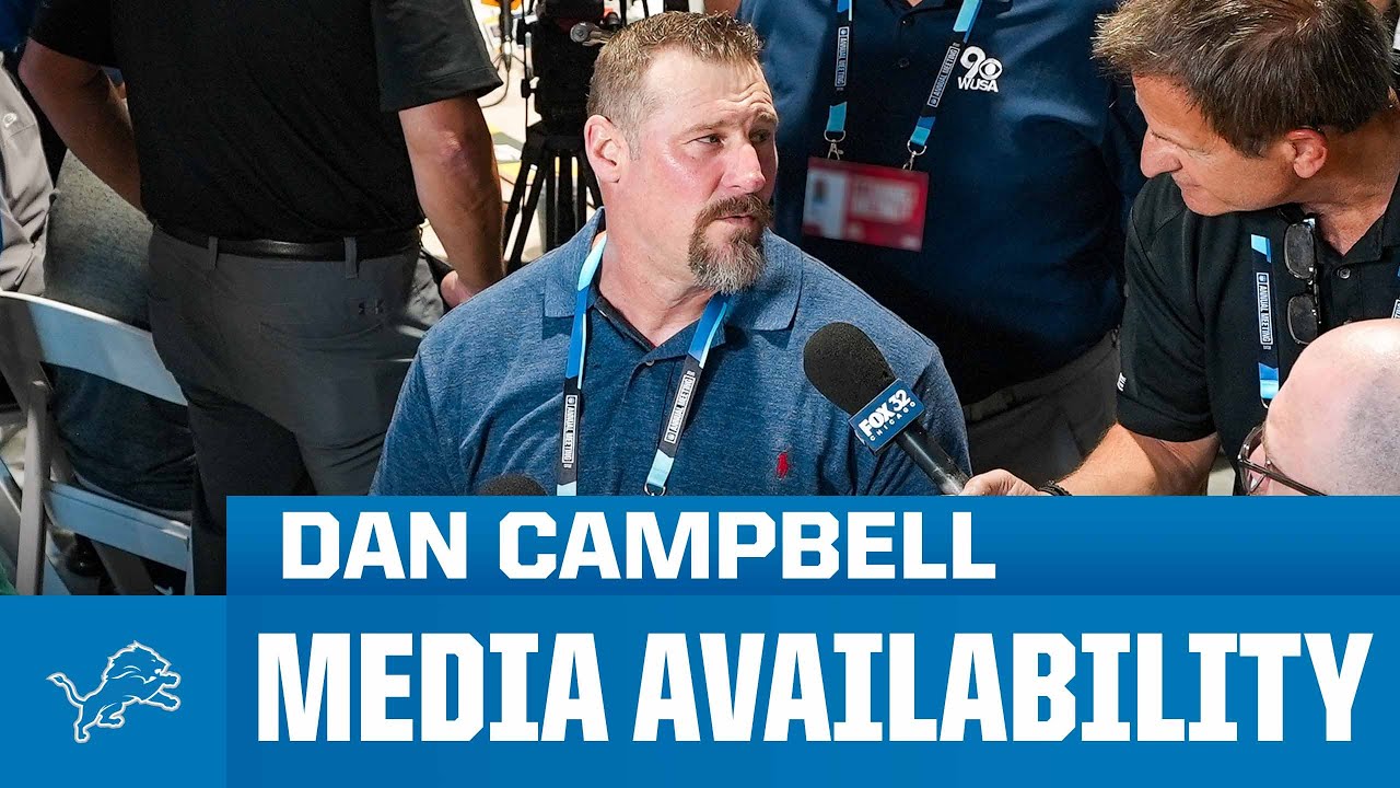 Dan Campbell NFL Owners Meetings | Detroit Lions Dan Campbell NFL Owners Meetings | Detroit Lions