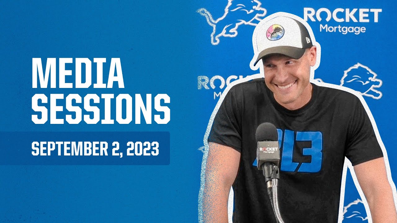 Detroit Lions coordinators meet with the media | September 2, 2023 Detroit Lions coordinators meet with the media | September 2, 2023