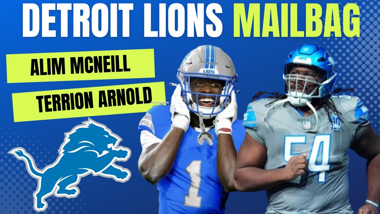 Detroit Lions Mailbag: Terrion Arnold BREAKOUT Rookie, Alim McNeill Future? Emmanuel Moseley Rise? Detroit Lions Mailbag: Terrion Arnold BREAKOUT Rookie, Alim McNeill Future? Emmanuel Moseley Rise?