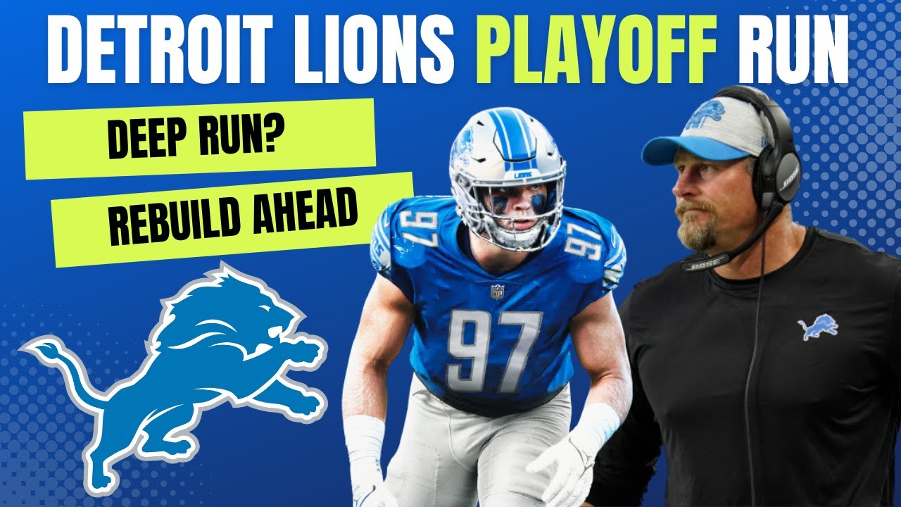 Detroit Lions Ready To Make A Run In The Playoffs & Ahead Of Schedule For Rebuild Detroit Lions Ready To Make A Run In The Playoffs & Ahead Of Schedule For Rebuild