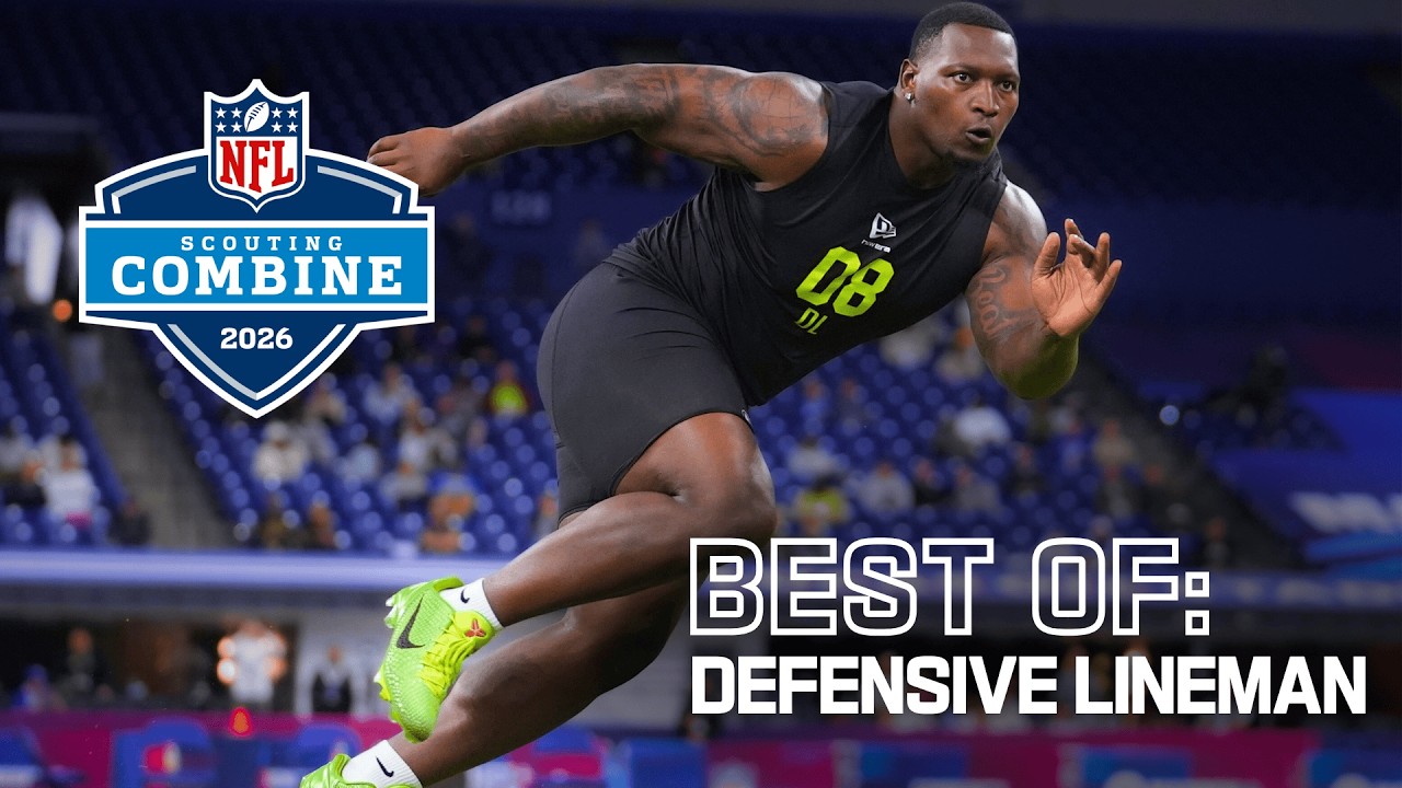 Best of Defensive Lineman | 2026 NFL Scouting Combine Best of Defensive Lineman | 2026 NFL Scouting Combine