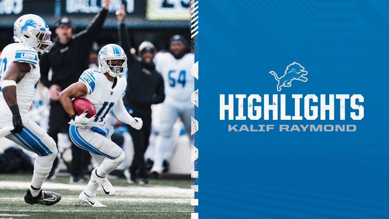 Kalif Raymond Season Highlights Kalif Raymond Season Highlights