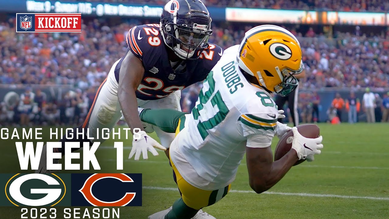 Green Bay Packers vs. Chicago Bears Game Highlights | NFL 2023 Week 1 Green Bay Packers vs. Chicago Bears Game Highlights | NFL 2023 Week 1