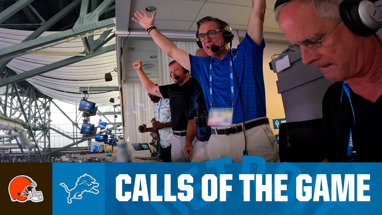 Calls of the Game: Detroit’s defense & special teams thrives in win vs. Cleveland | Lions vs Browns Calls of the Game: Detroit’s defense & special teams thrives in win vs. Cleveland | Lions vs Browns
