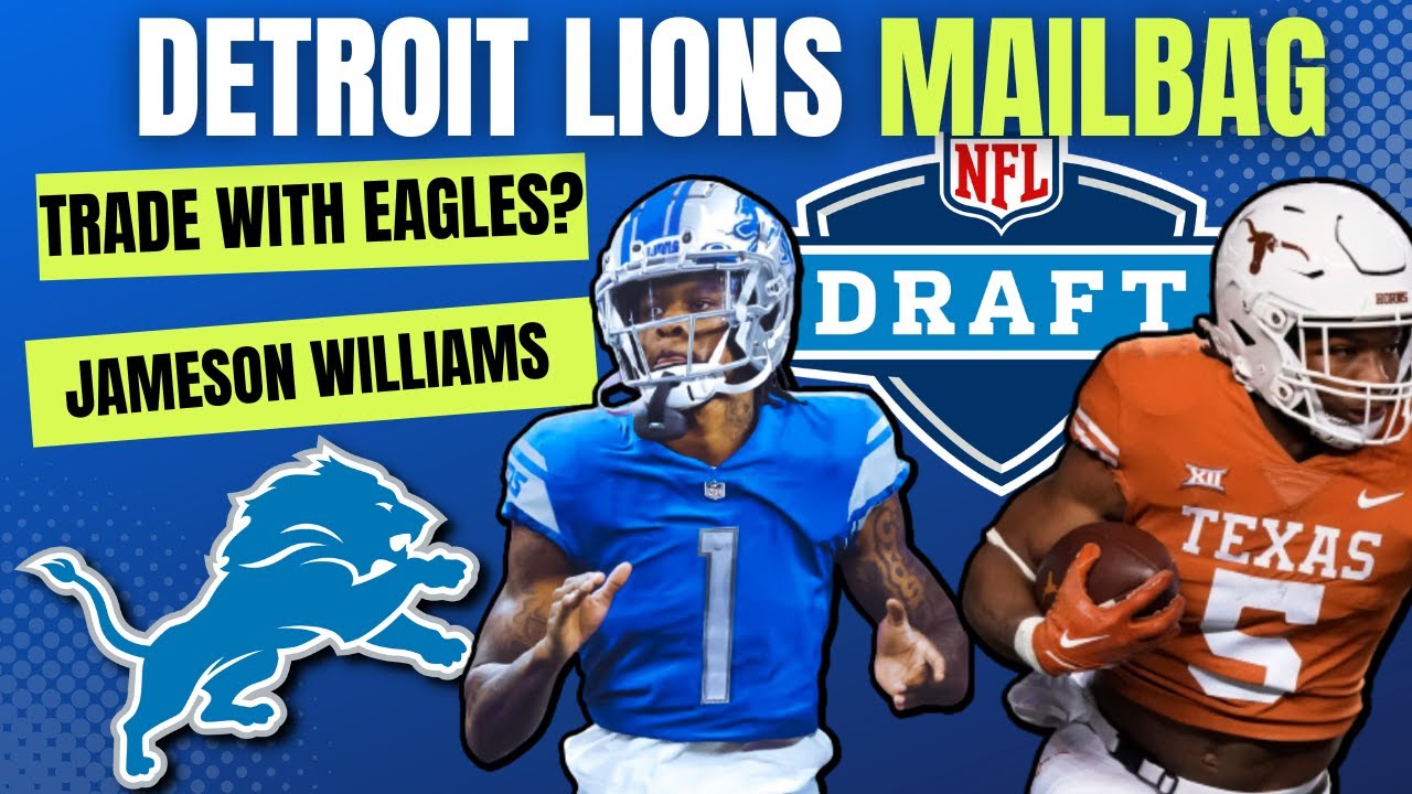 Lions Trade Down With Eagles In NFL Draft? Jameson Williams BREAKOUT? Draft Bijan Robinson Lions Trade Down With Eagles In NFL Draft? Jameson Williams BREAKOUT? Draft Bijan Robinson