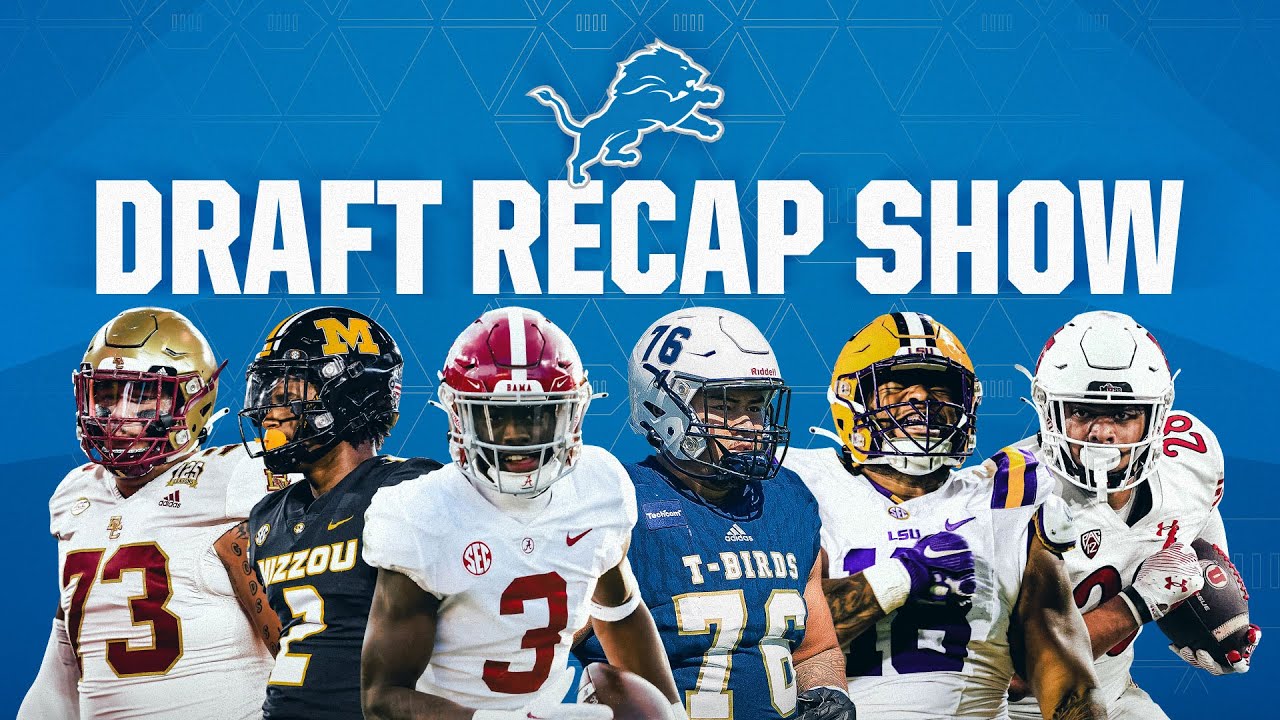 Detroit Lions 2024 NFL Draft Recap Show Detroit Lions 2024 NFL Draft Recap Show