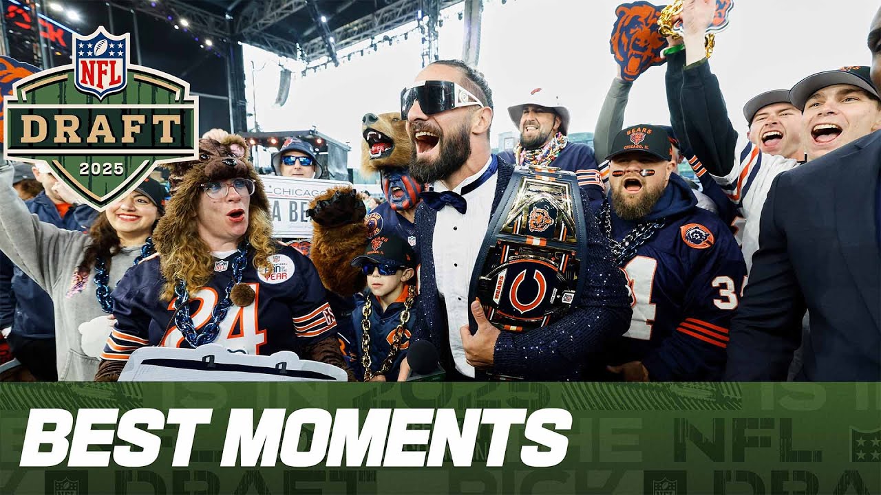 Best Moments of the 2025 NFL Draft! Best Moments of the 2025 NFL Draft!