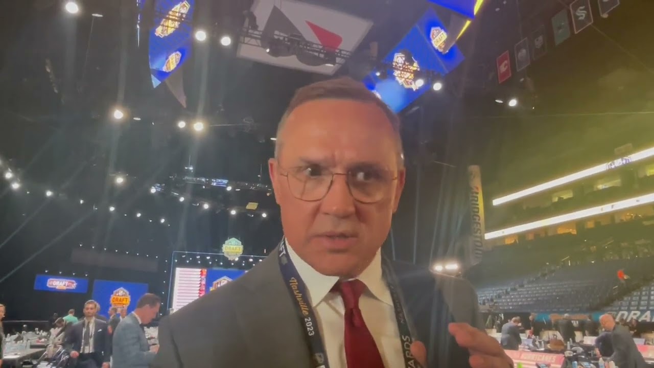 Steve Yzerman explains his Detroit Red Wings first-round picks in 2023 NHL draft Steve Yzerman explains his Detroit Red Wings first-round picks in 2023 NHL draft