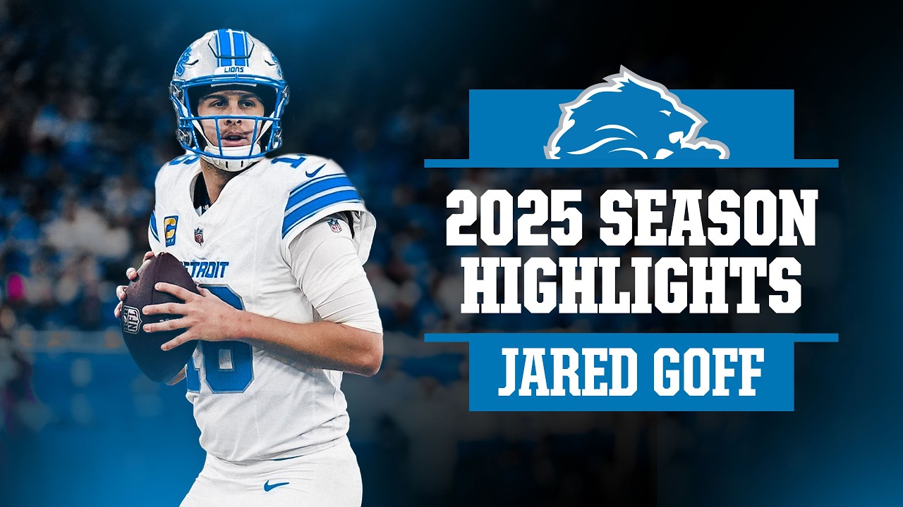 The best of Jared Goff’s 2025 season | Detroit Lions Highlights The best of Jared Goff’s 2025 season | Detroit Lions Highlights