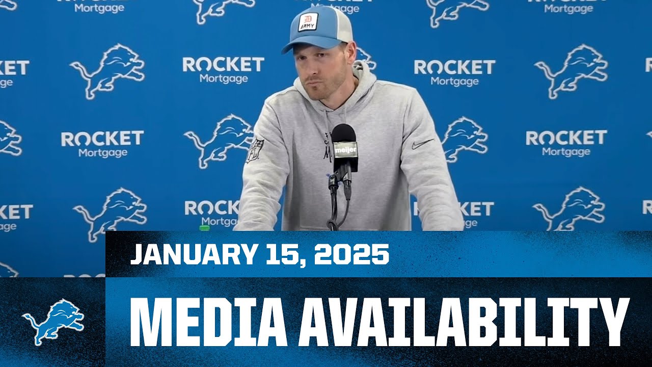 Offensive coordinator Ben Johnson meets with the media | January 15, 2025 Offensive coordinator Ben Johnson meets with the media | January 15, 2025
