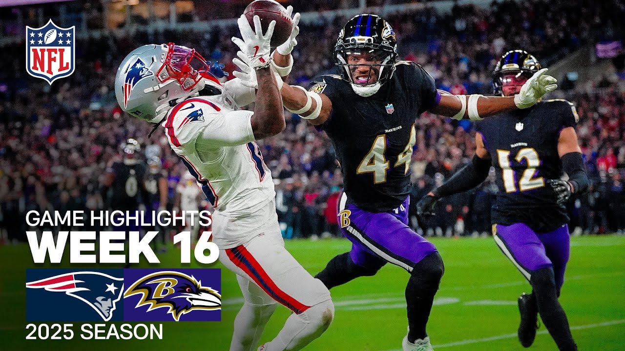 New England Patriots vs Baltimore Ravens Game Highlights | 2025 NFL Season Week 16 New England Patriots vs Baltimore Ravens Game Highlights | 2025 NFL Season Week 16