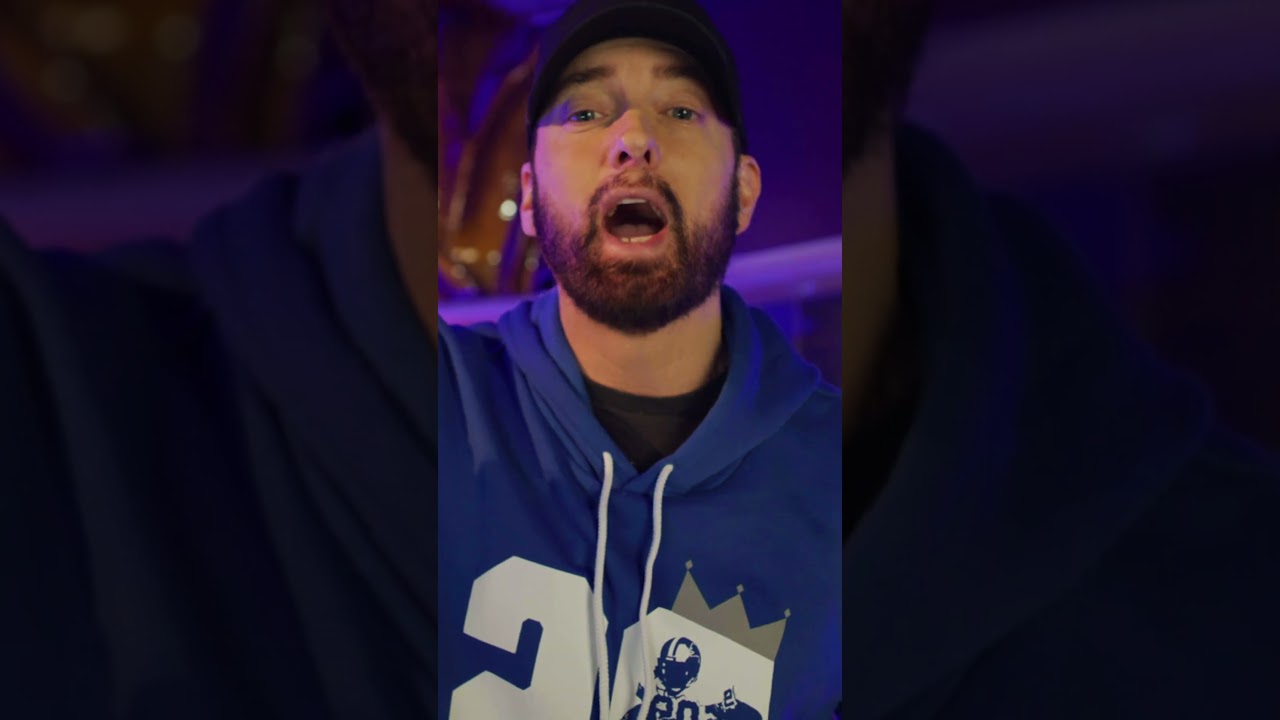 Eminem reporting for NFL playoff duty | Detroit #Lions #shorts Eminem reporting for NFL playoff duty | Detroit #Lions #shorts