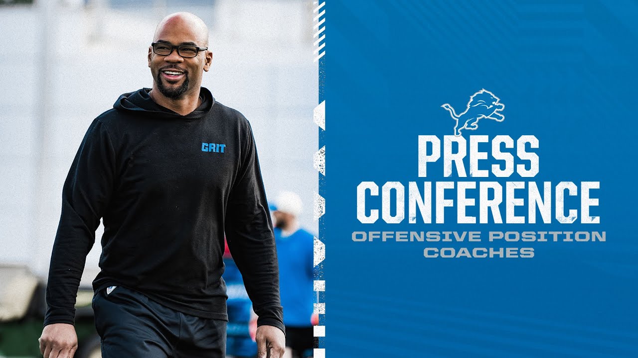 Offensive position coaches meet with the media on June 12 Offensive position coaches meet with the media on June 12