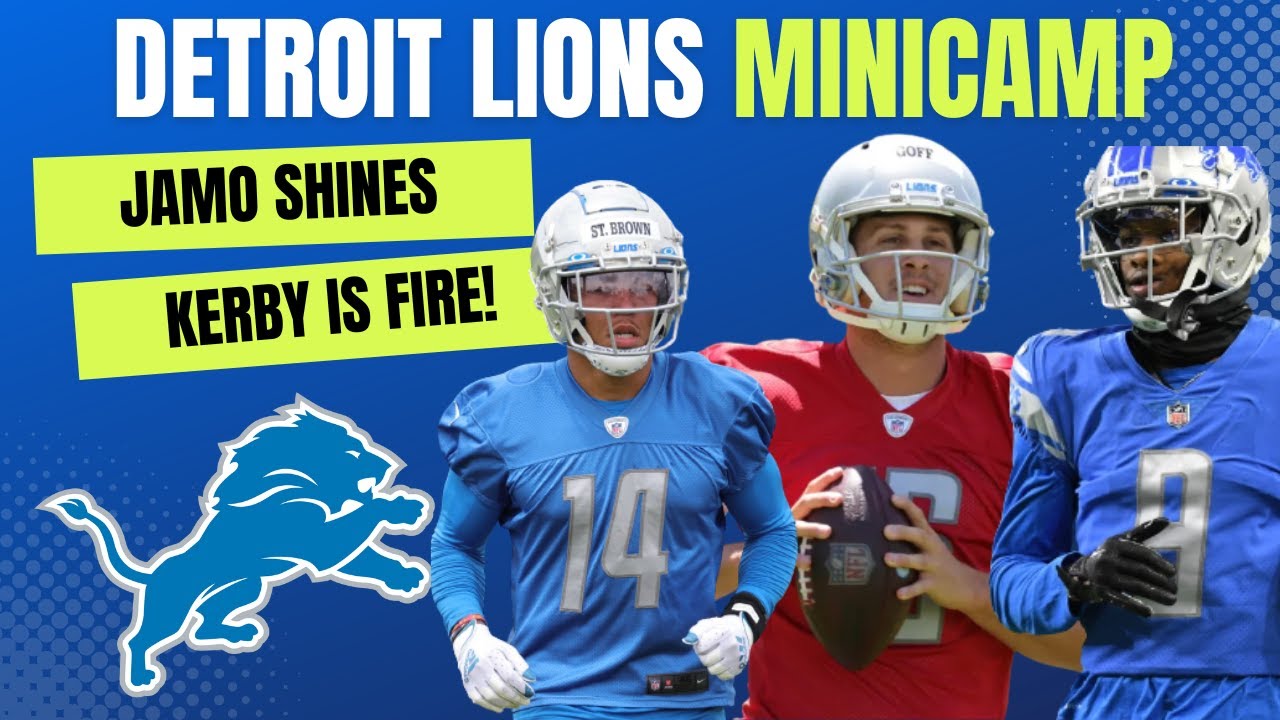 Detroit Lions Mini Camp Day 2 Observations Ft. Jameson Williams,, Jared Goff, & Kerby Joseph Detroit Lions Mini Camp Day 2 Observations Ft. Jameson Williams,, Jared Goff, & Kerby Joseph