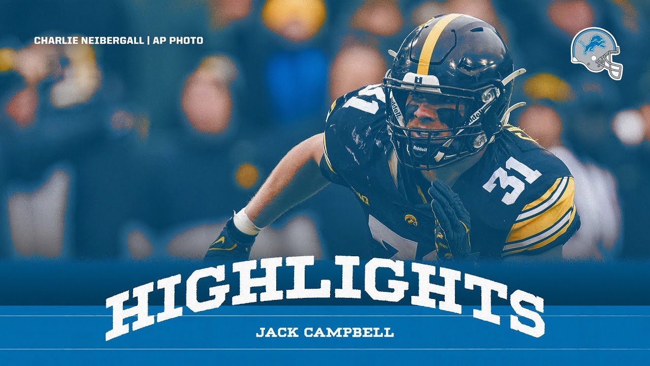 Jack Campbell highlights | 2023 NFL Draft Jack Campbell highlights | 2023 NFL Draft