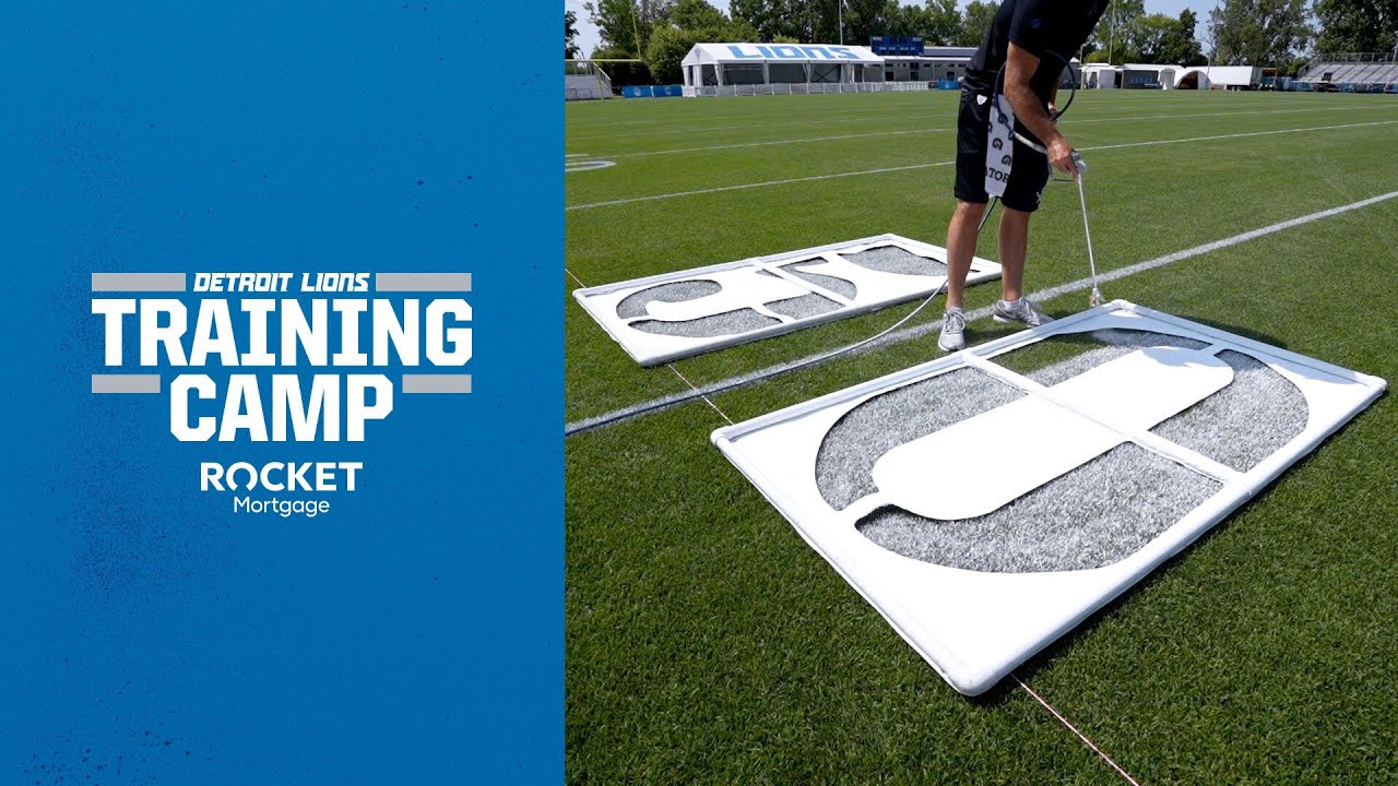 Prepping Detroit Lions Training Camp | ASMR Prepping Detroit Lions Training Camp | ASMR