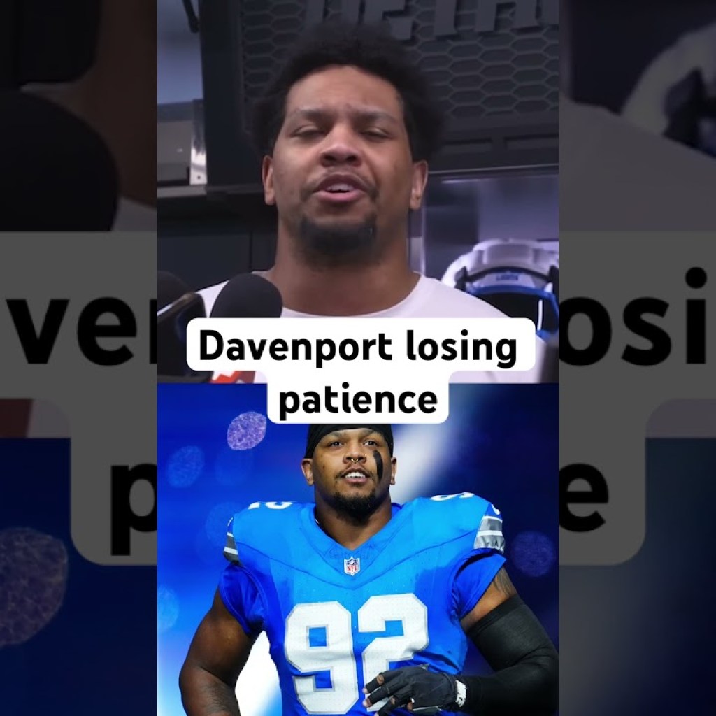 Marcus Davenport is ITCHING to get back to playing for the Detroit Lions. #onepride Marcus Davenport is ITCHING to get back to playing for the Detroit Lions. #onepride