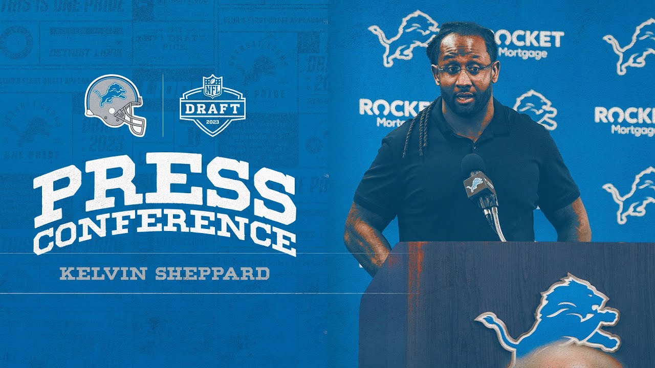 Kelvin Sheppard NFL Draft Night 1 press conference Kelvin Sheppard NFL Draft Night 1 press conference