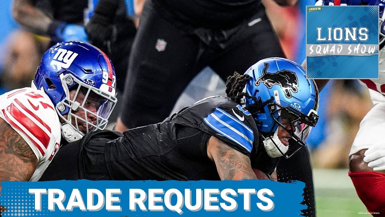 LIONS SQUAD SHOW: Dexter Lawrence REQUESTS TRADE From New York Giants, Could The Lions Be In Play? LIONS SQUAD SHOW: Dexter Lawrence REQUESTS TRADE From New York Giants, Could The Lions Be In Play?