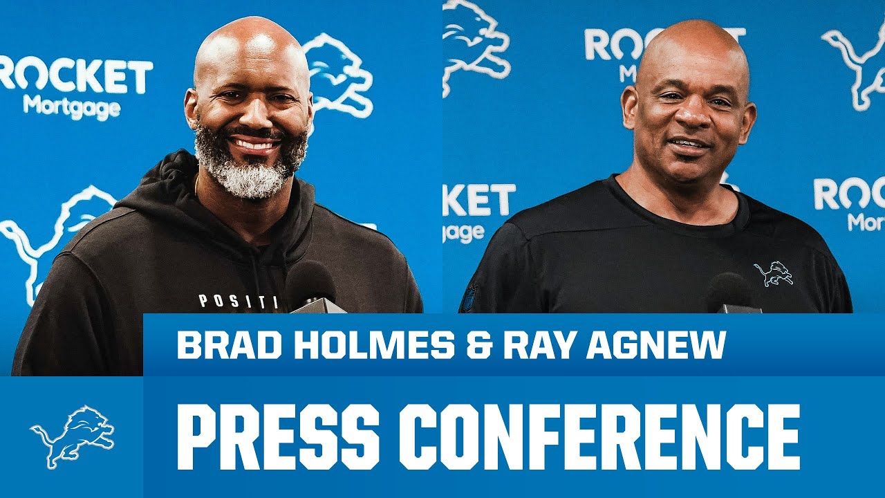 Brad Holmes and Ray Agnew Press Conference | August 29, 2024 Brad Holmes and Ray Agnew Press Conference | August 29, 2024