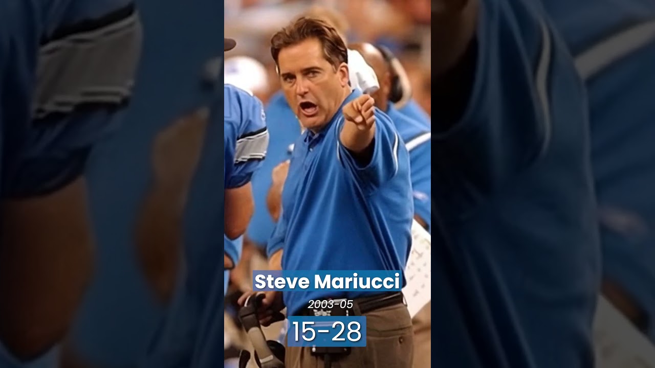 Detroit Lions Coaching History in 60 Seconds #onepride #detroitlions #nfl Detroit Lions Coaching History in 60 Seconds #onepride #detroitlions #nfl