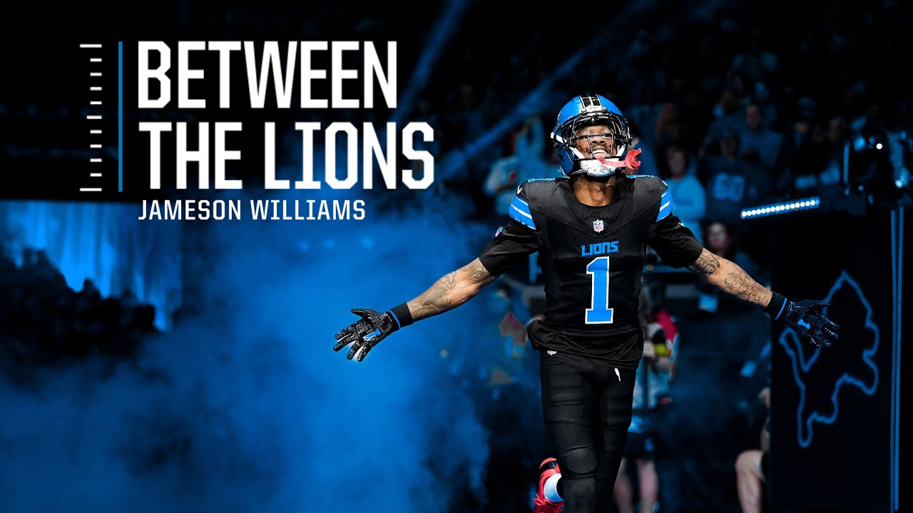 Between The Lions: Jameson Williams | Detroit Lions Between The Lions: Jameson Williams | Detroit Lions