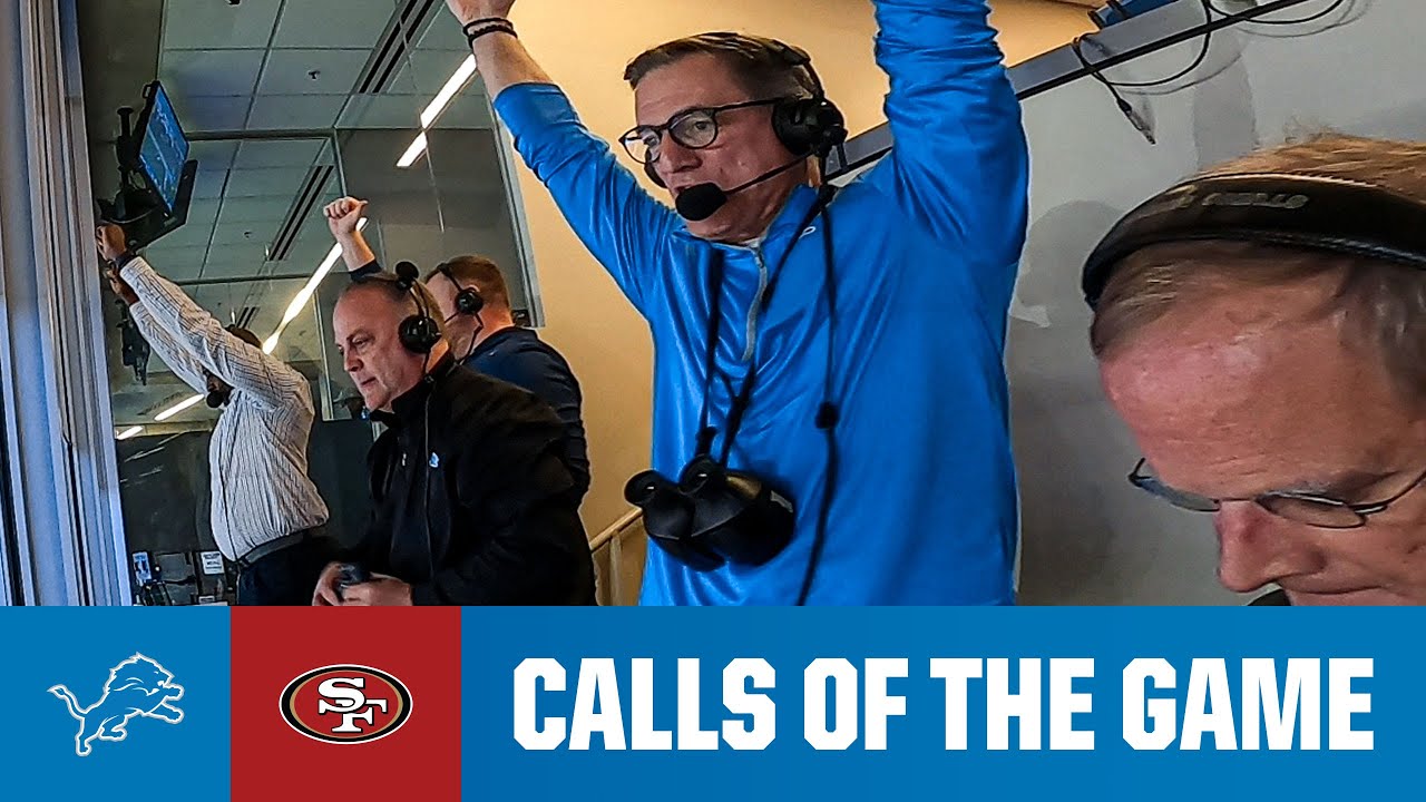 Calls of the Game: Detroit finishes 8-0 on the road with a win in San Francisco | Lions vs. 49ers Calls of the Game: Detroit finishes 8-0 on the road with a win in San Francisco | Lions vs. 49ers
