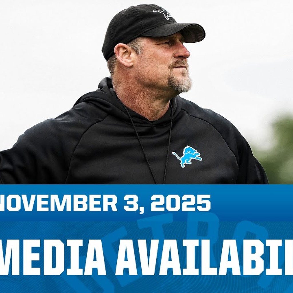 Dan Campbell Press Conference | Nov. 3, 2025 Dan Campbell Press Conference | Nov. 3, 2025
