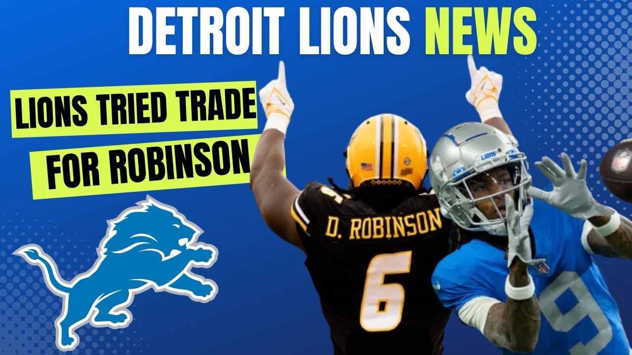 Detroit Lions News: Lions Tried To Trade For Darius Robinson, Lions Trying Out Veterans & 4 Winners Detroit Lions News: Lions Tried To Trade For Darius Robinson, Lions Trying Out Veterans & 4 Winners