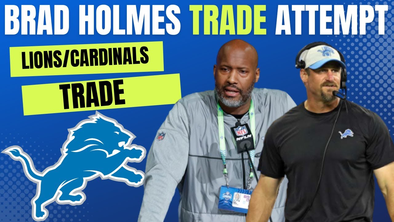 Lions Tried To Trade With The Arizona Cardinals To Receive 2024 1st-Round Pick + Improved Players Lions Tried To Trade With The Arizona Cardinals To Receive 2024 1st-Round Pick + Improved Players