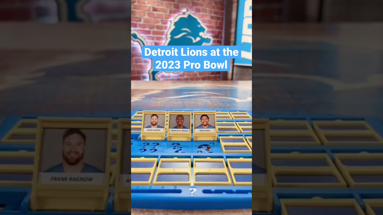 Lions 2023 Pro Bowlers! | Detroit Lions Lions 2023 Pro Bowlers! | Detroit Lions