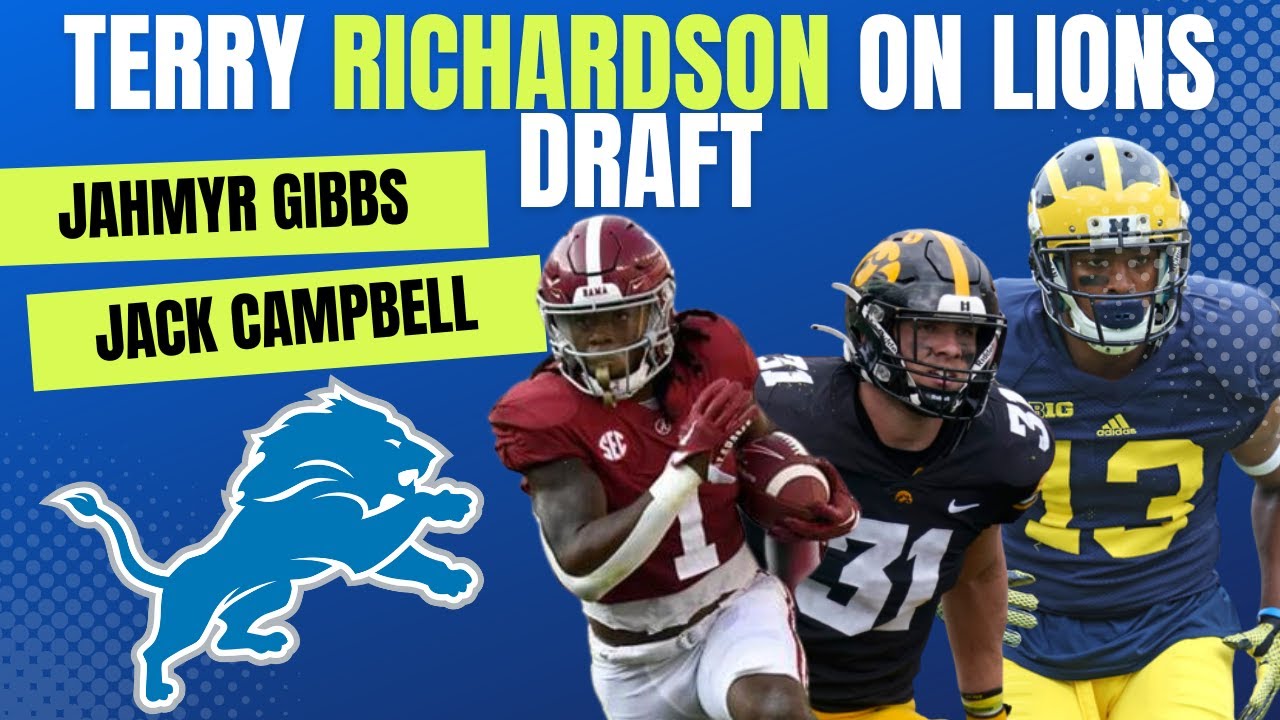 Michigan DB Terry Richardson Talks Around Lions Draft Jahmyr Gibbs & Jack Campbell Michigan DB Terry Richardson Talks Around Lions Draft Jahmyr Gibbs & Jack Campbell