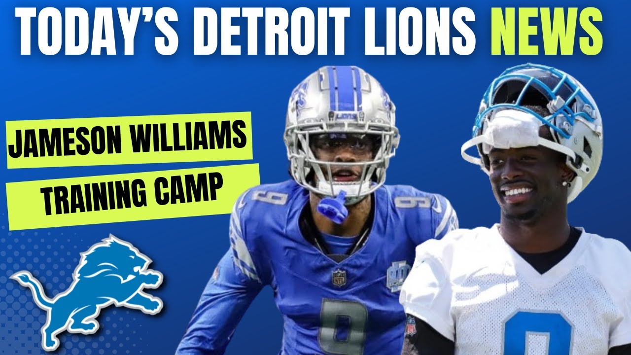 Today’s Lions News: Dan Campbell DISRESPECT, Jameson Williams Called Out + Training Camp Battles Today’s Lions News: Dan Campbell DISRESPECT, Jameson Williams Called Out + Training Camp Battles