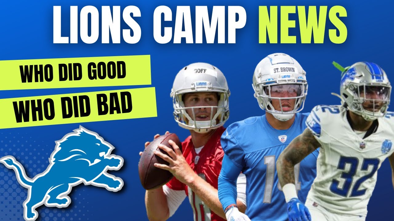 Detroit Lions Training Camp Observations: Brian Branch RETURNS, Jake Bates Bad Day + Jared Goff Detroit Lions Training Camp Observations: Brian Branch RETURNS, Jake Bates Bad Day + Jared Goff
