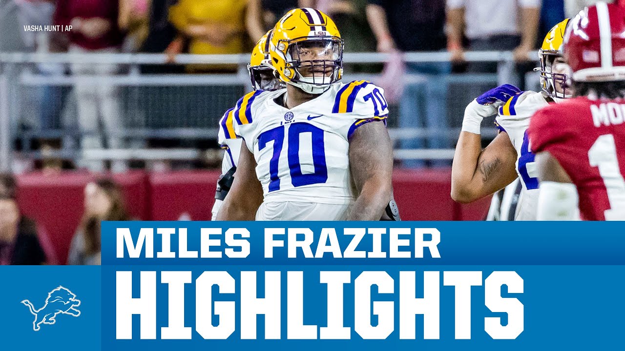 Miles Frazier Highlights | 2025 NFL Draft Miles Frazier Highlights | 2025 NFL Draft