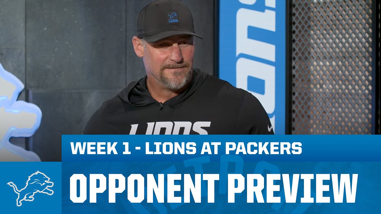 Lions at Packers | 2025 Week 1 Opponent Preview Lions at Packers | 2025 Week 1 Opponent Preview