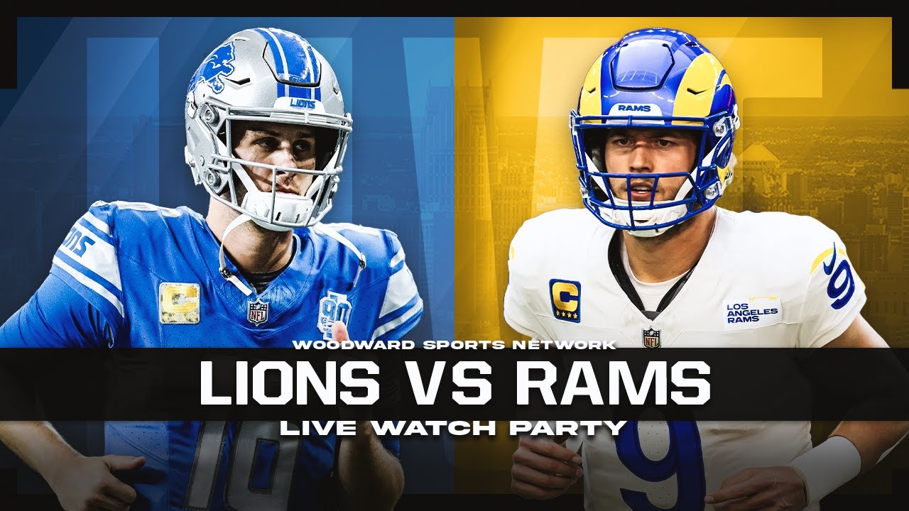 DETROIT LIONS VS. LOS ANGELES RAMS LIVE WATCH PARTY | NFL Week 15 | December 14th, 2025 DETROIT LIONS VS. LOS ANGELES RAMS LIVE WATCH PARTY | NFL Week 15 | December 14th, 2025