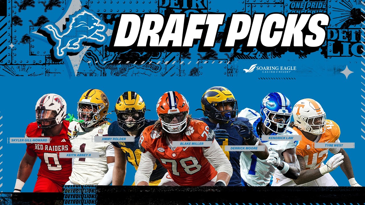 2026 Draft Class Highlights | Detroit Lions 2026 Draft Class Highlights | Detroit Lions